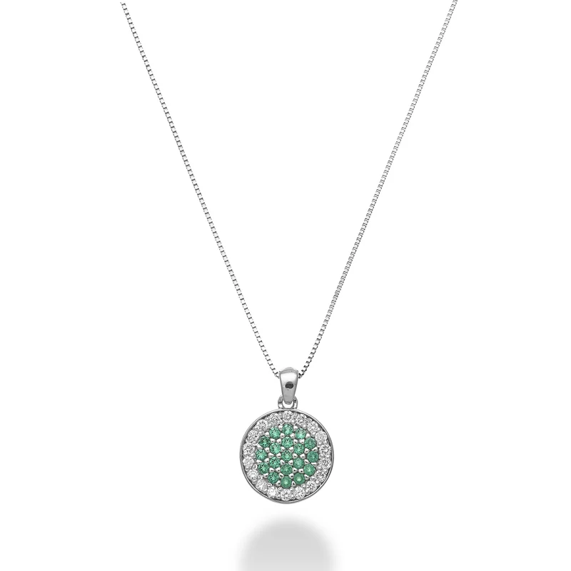 Nihama cl 18k smeraldi ct.0,09 diam. ct.0,10 ND5183O4SMRDI
