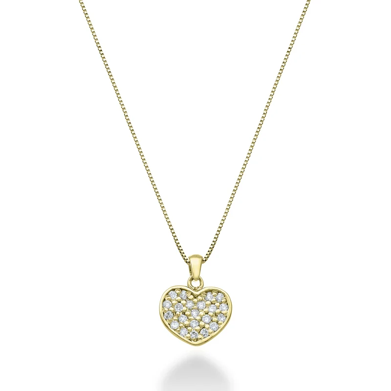 Nihama cl 18k cuore ct.0,13 oro giallo ND5167O1BR013