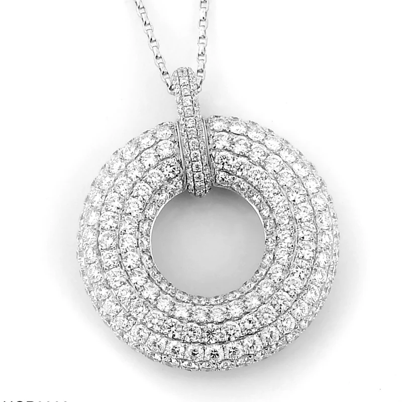 Golay girocollo pave brill GHGP3930-18036110049