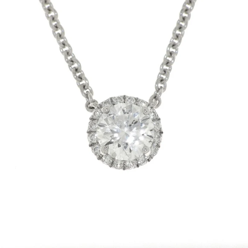 Golay collana con pendente round 0,50ct con contorno GGEN0864-25036110123