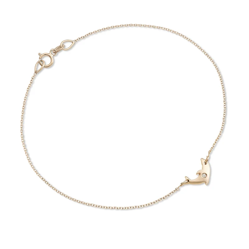 Nihama br 18k delfino ct.0,01 oro rosa NB5048O3BR001