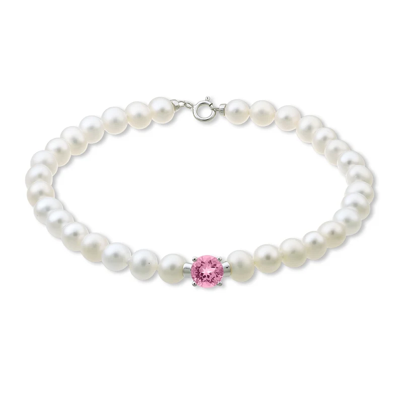 Nihama br 18k fw 5-5,5 topazio pink tondo 6 ct.0,99 anellino a molla NB1018O4TPPK50