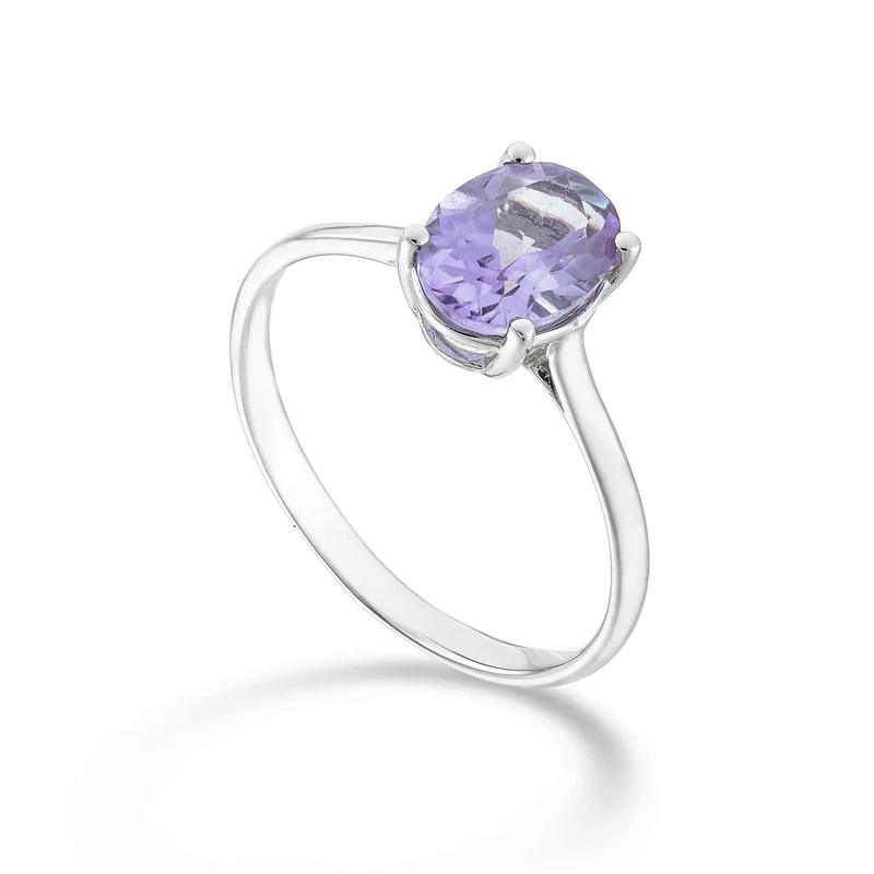 Nihama an 18k ametista ovale 8x6 ct.1,10 NA5172O4AMET