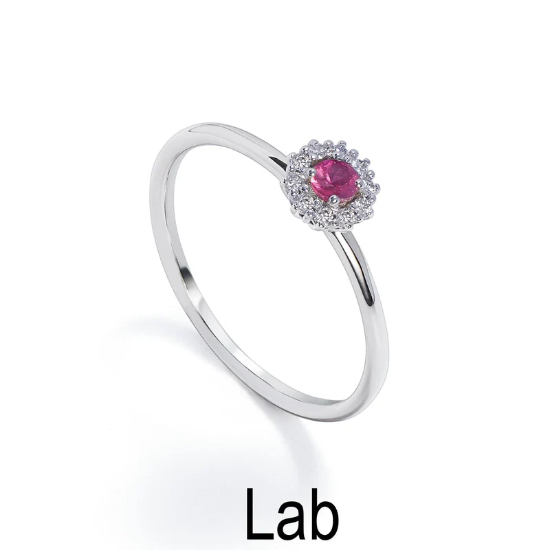 Nihama an 18k rubino lab ct.0,12 diam. ct.0,07 mis.2 NA5140O4RBL012