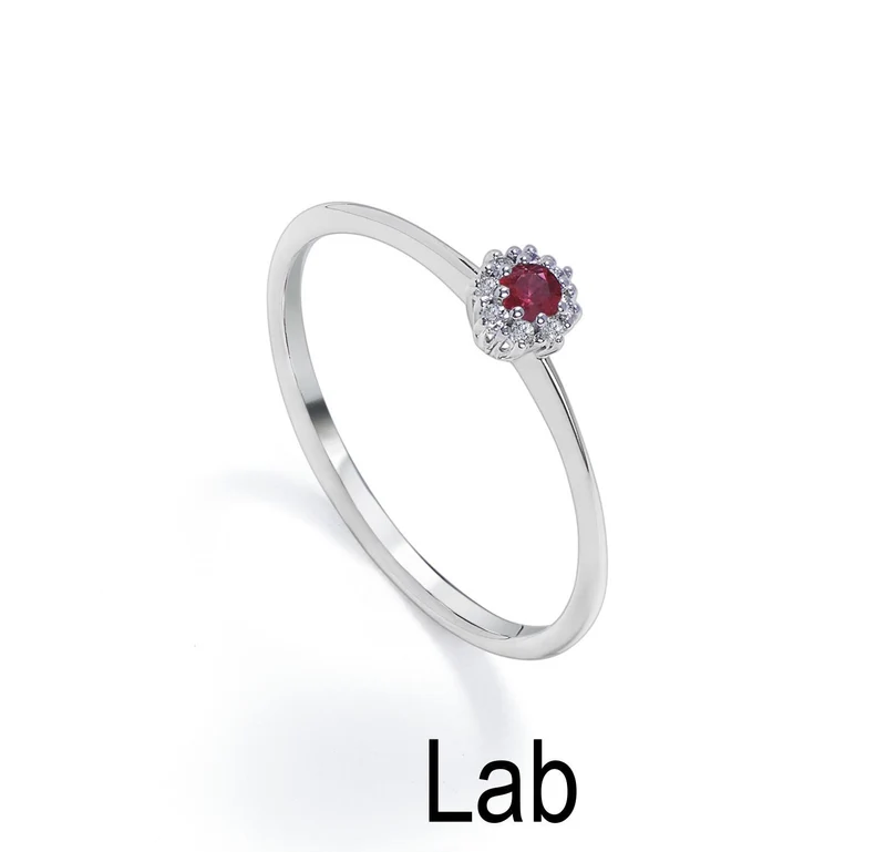 Nihama an 18k rubino lab ct.0,08 diam. ct.0,04 mis.1 NA5139O4RBL008