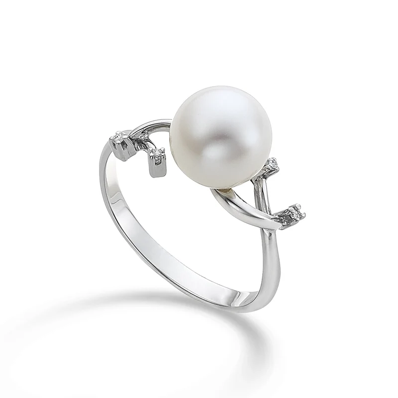 Nihama an 18k fw 8/8,5 ct.0,02 NA0823O4FABI080