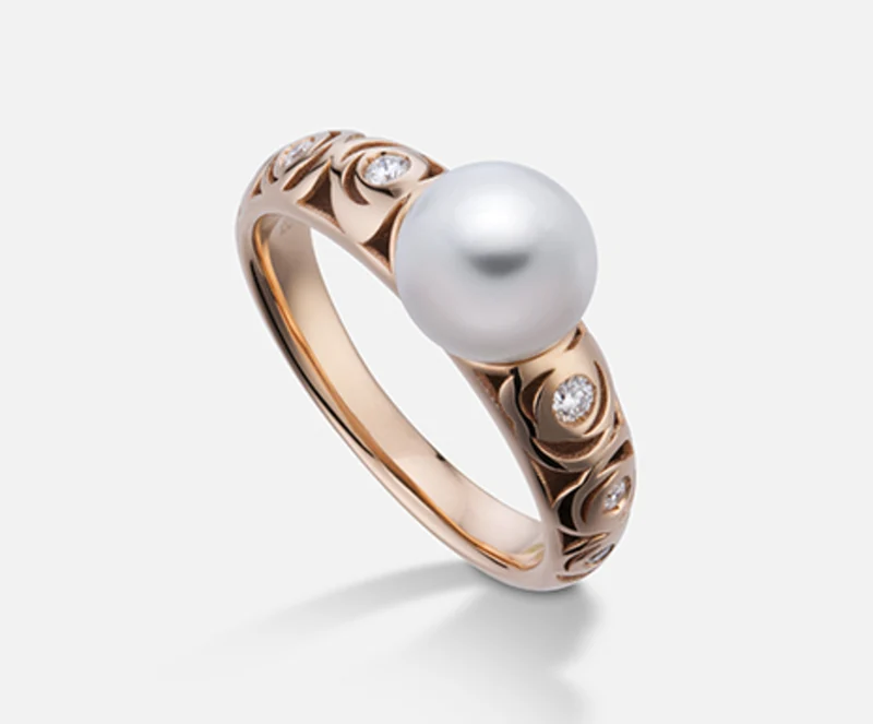 Nihama an 18k fw 7,5/8 ct.0,10 NA0819O3FABI075