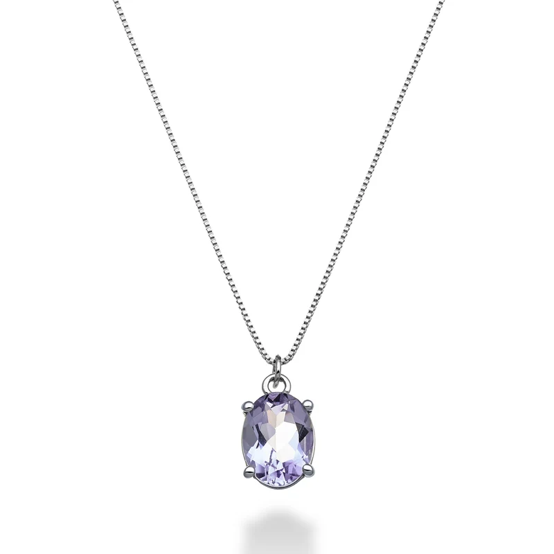 Mikiko cl 18k ametista ovale 8x6 ct.1,00 MD5142O4AMET