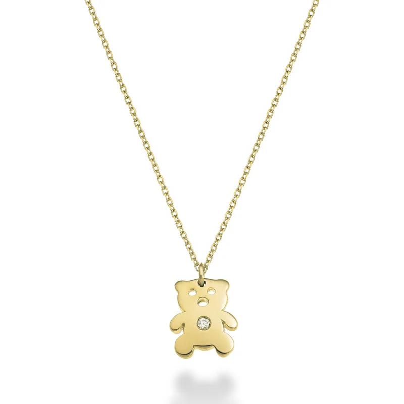 Mikiko cl 18k orsetto ct.0,01 oro giallo MD5130O1BR001