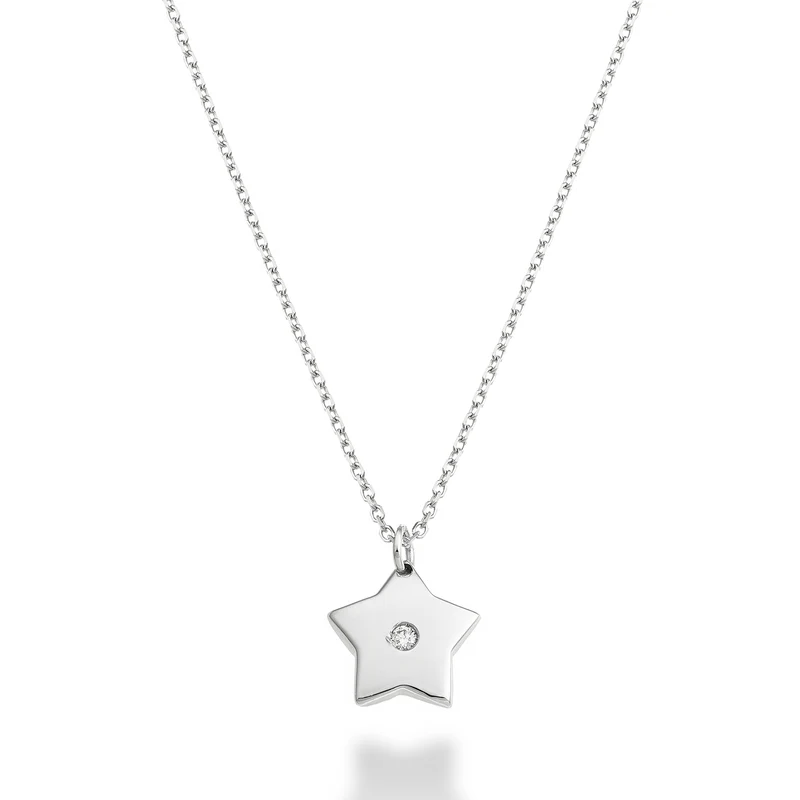Mikiko cl 18k stella ct.0,01 oro bianco MD5128O4BR001