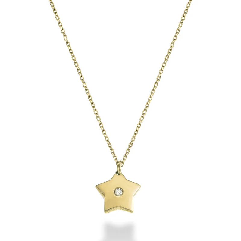 Mikiko cl 18k stella ct.0,01 oro giallo MD5128O1BR001