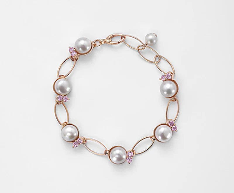 Mikiko br ag925 fw bot 8,5/9 zirconi purplish pink MB7346A3ROSA000