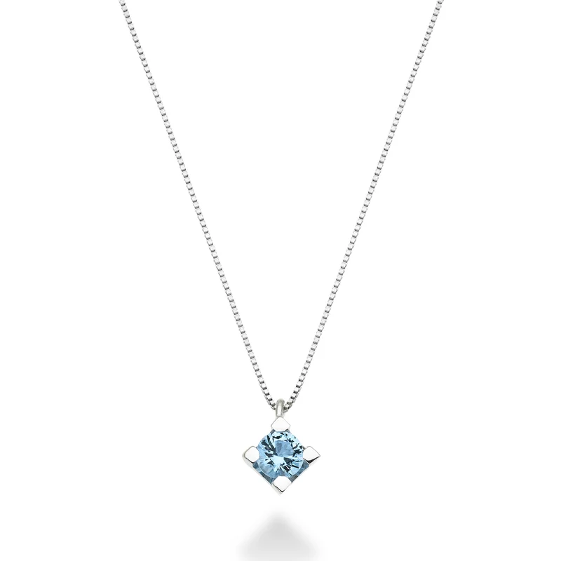 Mikiko cl 18k ct.0,20 topazio swiss azzurro MD5040O4TPSW