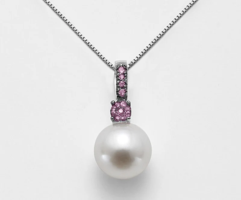Mikiko cl 18k fw 10/10,5 zaffiri rosa ct.0,13 MD0998O7ZAFFROSA