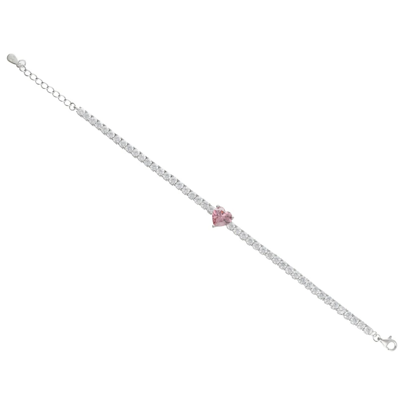 Mikiko br ag925 gem swarovski bianchi e rosa MB7441A4ROSA000