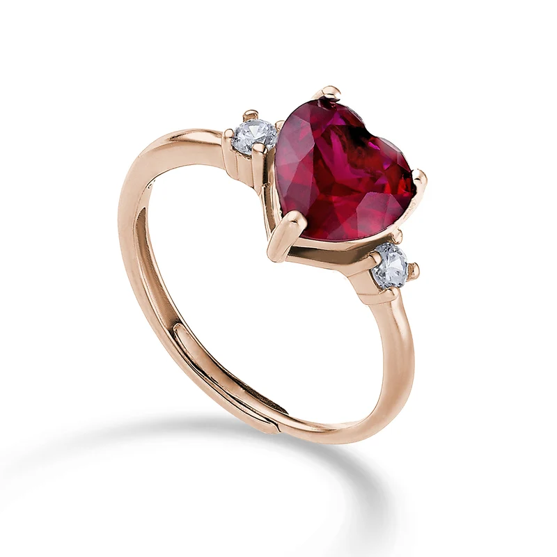Mikiko an ag925 gem swarovski bianchi e rosso MA7202A3ROSSO00