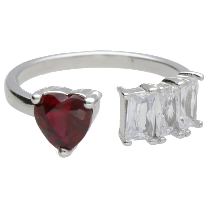 Mikiko an ag925 gem swarovski bianchi e rosso MA7196A4ROSSO00