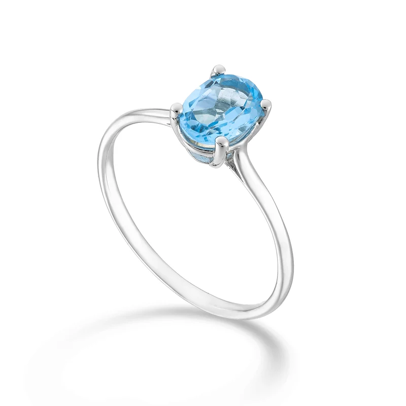 Mikiko an 18k topazio swiss ovale 7x5 ct.1,10 MA5171O4TPAZ