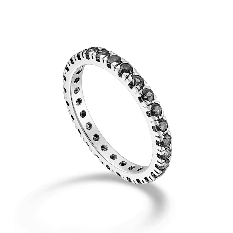 Mikiko an 18k ct.1,70 - diamanti neri - terza misura MA5077O4BK03