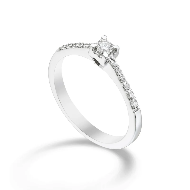 World Diamond Group anello diamanti tra le griffe gambo inc cen.0,09ct ASLC001DI010-25295110072