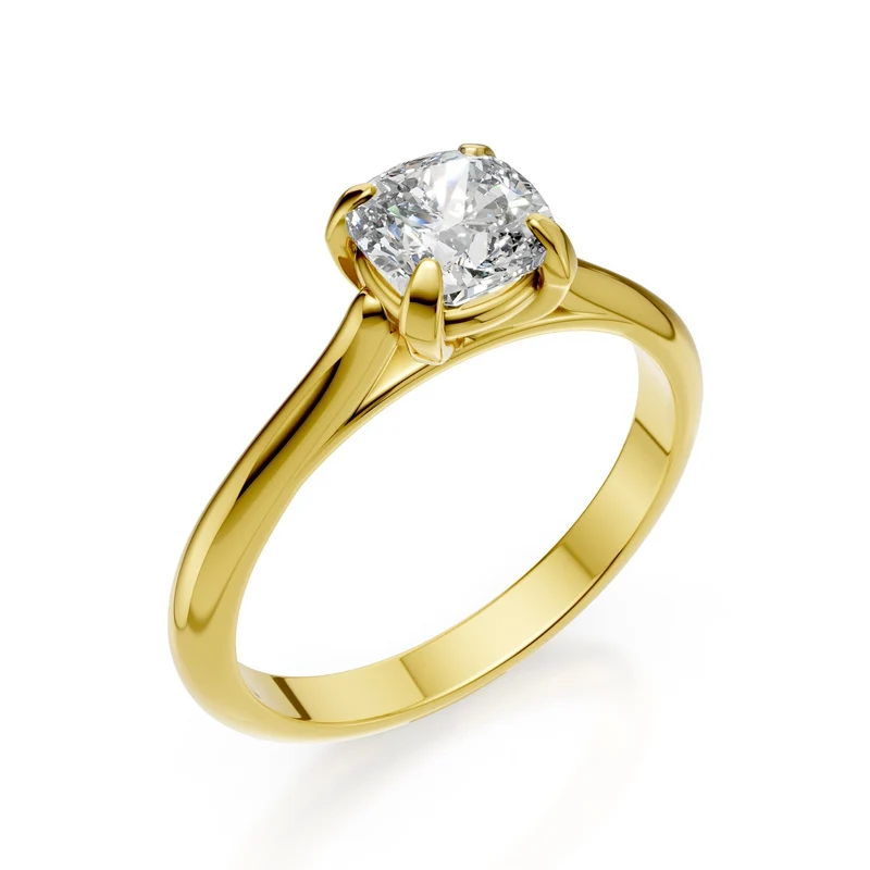 Golay anello solitario diamante cushion da 0,80ct ASL732D080-25191110067
