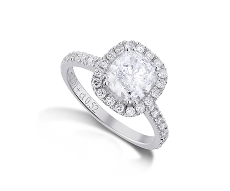 X-Diamond an 18kt lab g.d. ct. 2,01 + ct.0,56 LXDPUAN024O4BI257