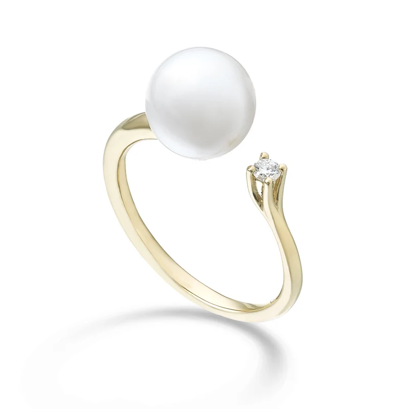 Mikiko an 18k ak 9/9,5 ct.0,05 oro giallo MA0846O1ABBI090