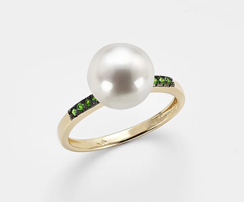 Mikiko an 18k fw 9,5/10 tsavorite ct.0,06 MA0798O7TSAVORITE