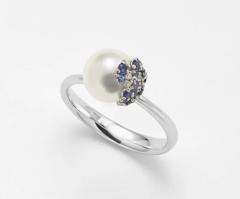 Mikiko an 18k ak 8/8,5 ct.0,08 zaffiri ct.0,26 MA0768O4ABBI080