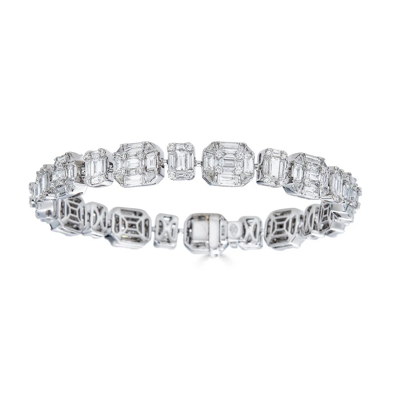 Zydo bracciale multi element illusion set oro bianco 63218