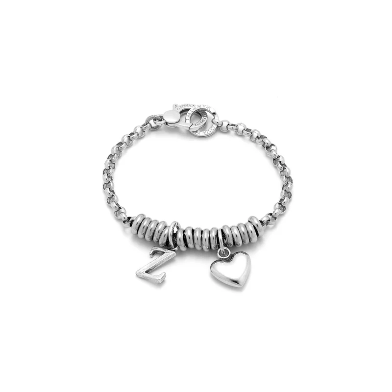 Giovanni Raspini Bracciale Cuore e Lettera Z argento X01873