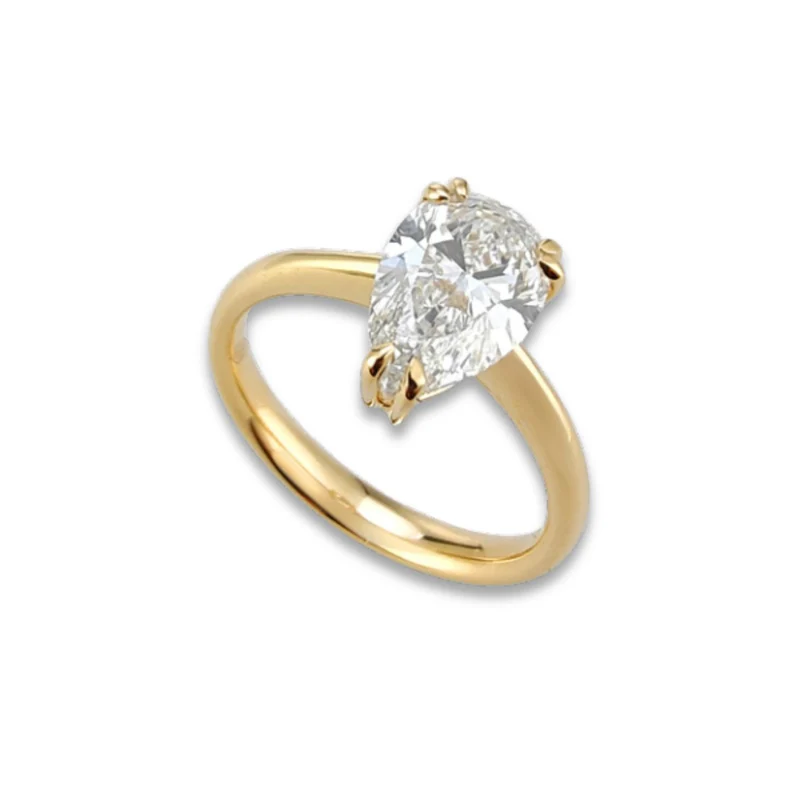X-Diamond an 18kt lab g.d. ct. 2,00 goccia cert. igi nr. lg589388723 LXDAPU031O1GODI200
