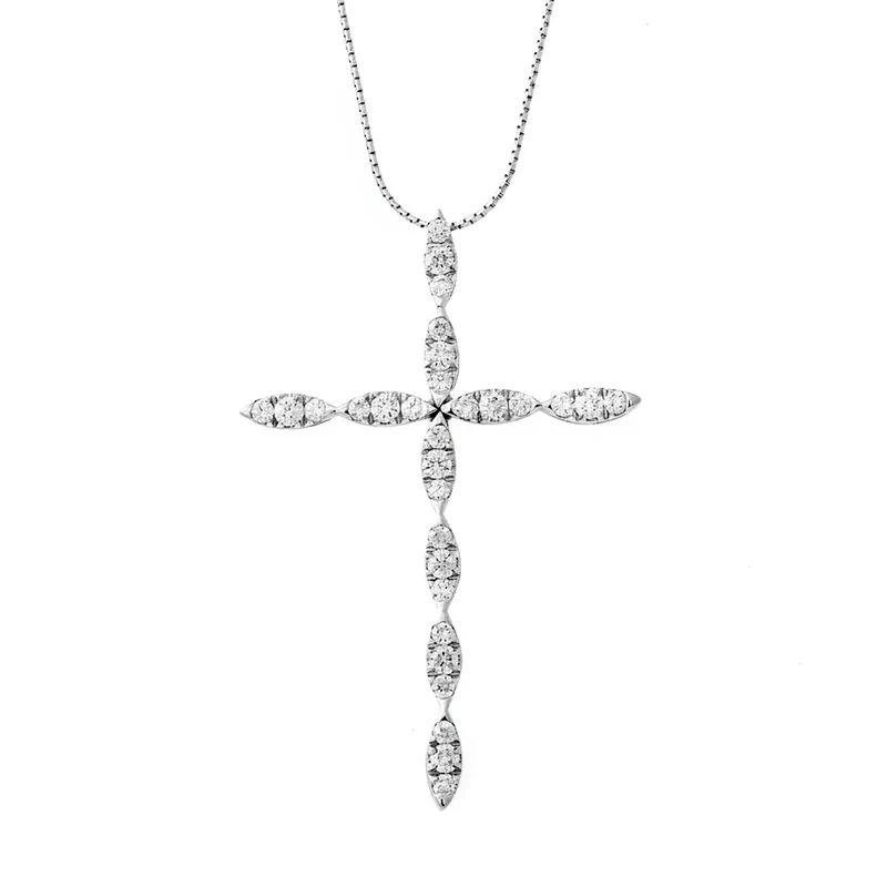 Golay croce oro e diamanti GRDMCR-14022110024