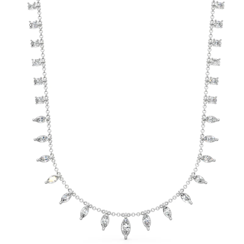 World Diamond Group collana con pendenti forme miste GPU403D-24200110022