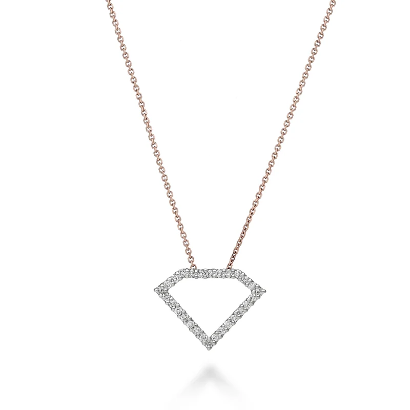 Golay cl 18k geometrie forma diamante diamanti ct.0,16 oro bianco cat.rosa GPFTRADIO7