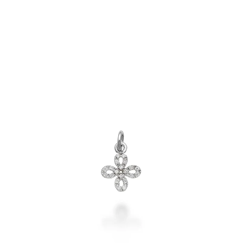 World Diamond Group pendente croce 18k ct.0,11 g vs oro bianco GPEN411DIO4