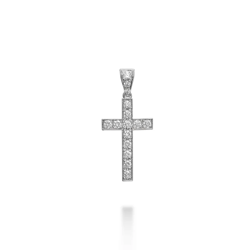 Golay pe 18k ct.0,26 croce mis.2 cm.1,8 GP5001O4BR026-2