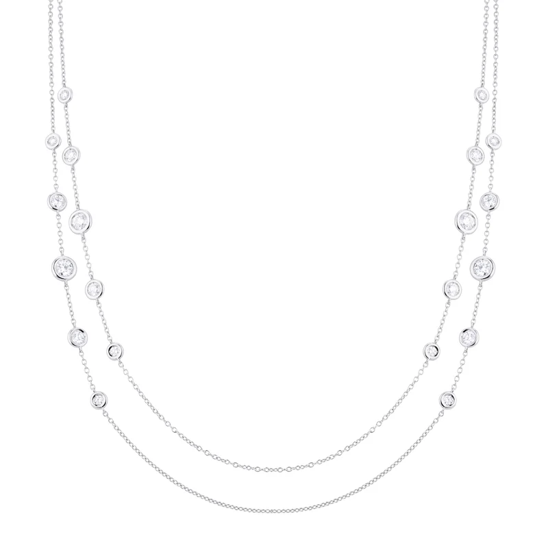 Golay girocollo 25 castoncini 100 cm GNETIF100-18050110096