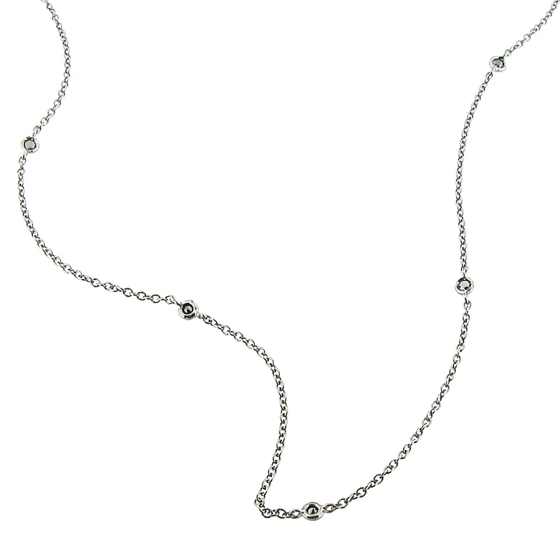 Golay girocollo tiffany con 9 castoncini lunghezza 42 cm GNETIF-13343110007