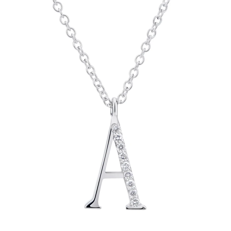 Golay cl 18k lettera a big diam. ct.0,02 oro bianco GDGFAO4