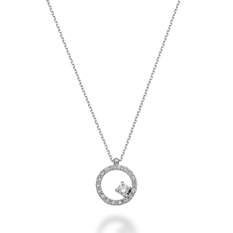 World Diamond Group cl 18k ct.0,22 "tondo" GD5157O4BR022