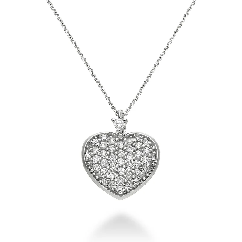 Golay cl 18k ct.0,45 cuore bombato mis.4 oro bianco cat. bianca GD5095O4BR045-4