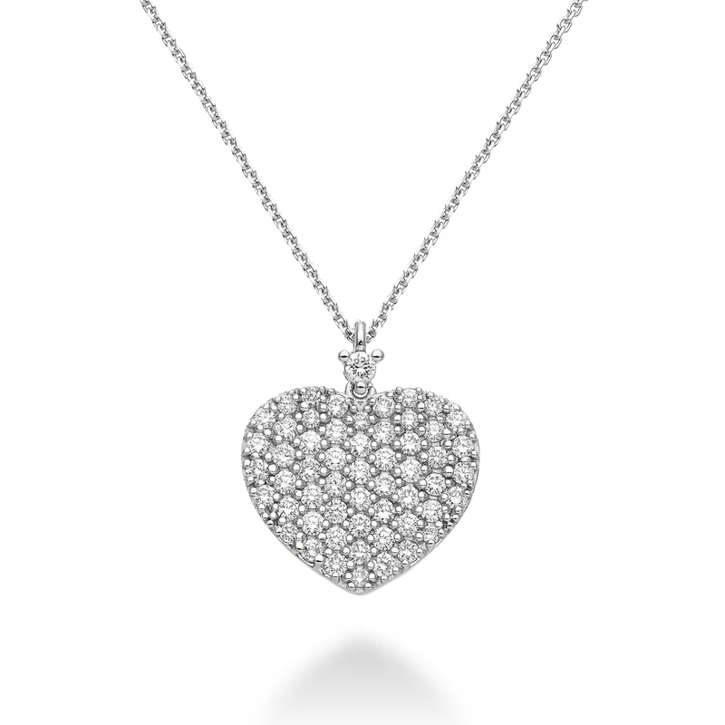 Golay cl 18k ct.0,57 cuore piatto mis.4 oro bianco cat. bianca GD5090O4BR057-4