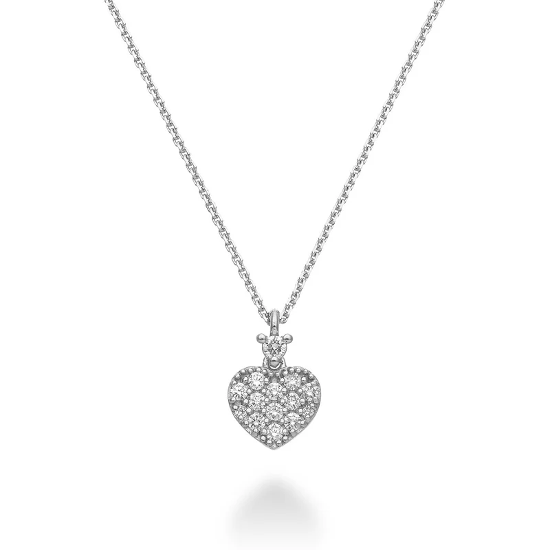 Golay cl 18k ct.0,15 cuore piatto mis.1 oro bianco cat. bianca GD5087O4BR015-1