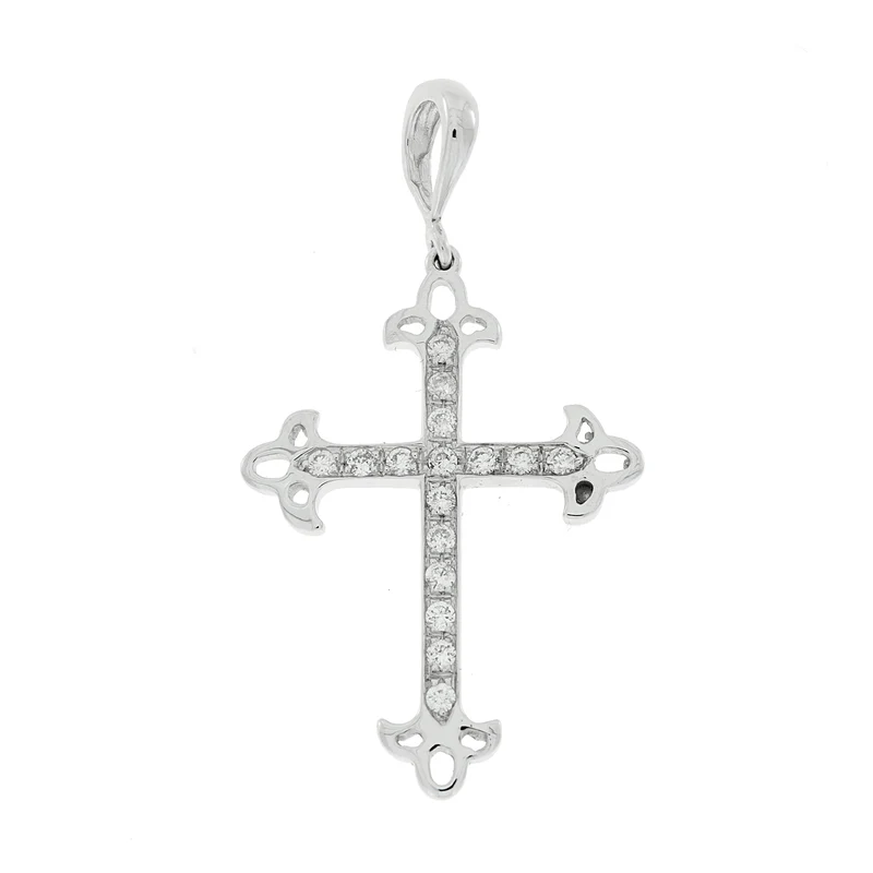 Golay girocollo croce white GCRO07-20331000030