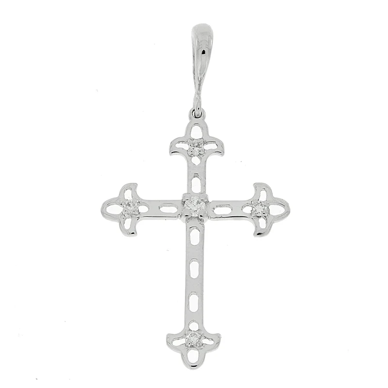 Golay girocollo croce white GCRO05-14189110003