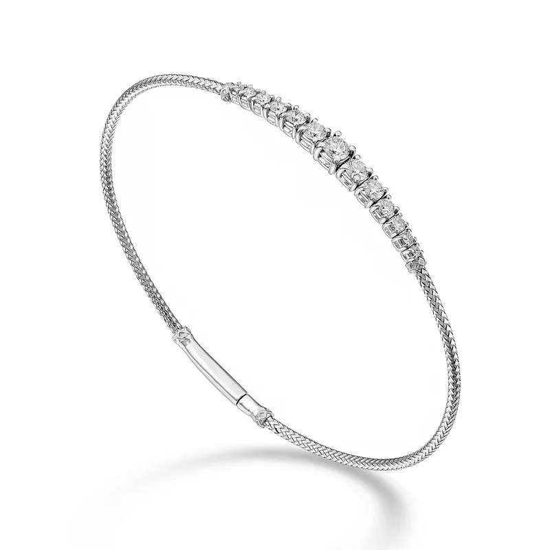 World Diamond Group br 18k maglia diam. ct.0,81 oro bianco GBMAGLIA04DIO4