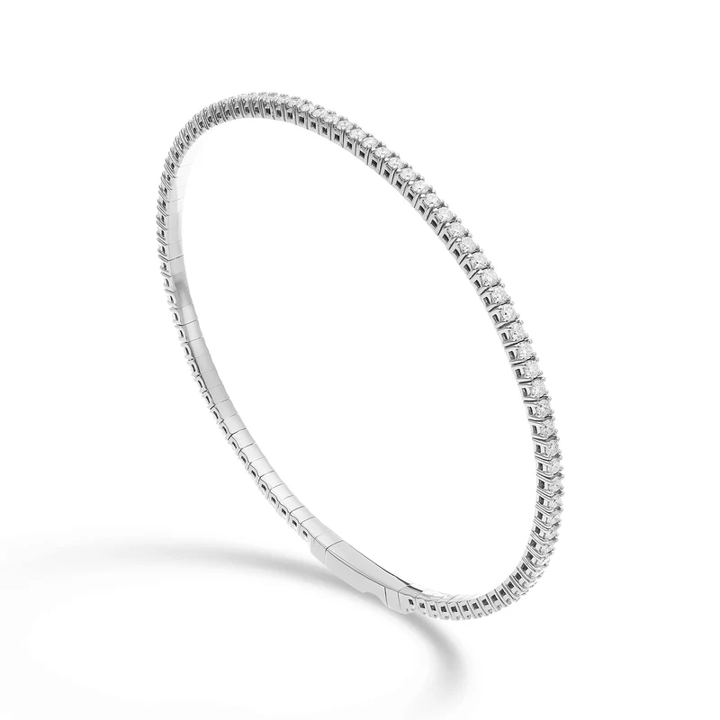 Golay br 18k tennis flex diam. ct.1,57 oro bianco cm.17 GBFLEX002DIO4