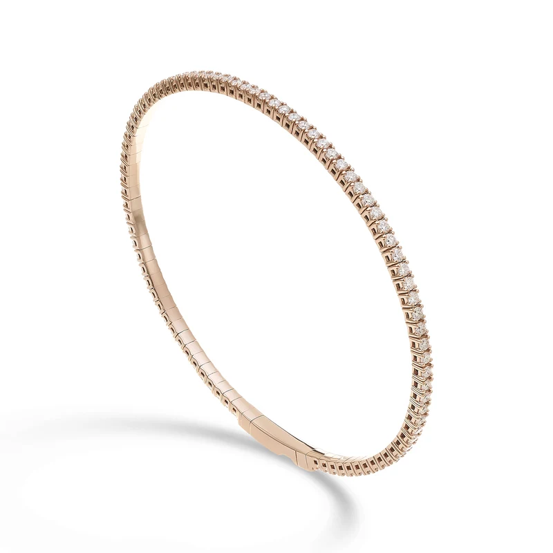 Golay br 18k tennis flex diam. ct.1,57 oro rosa cm.17 GBFLEX002DIO3