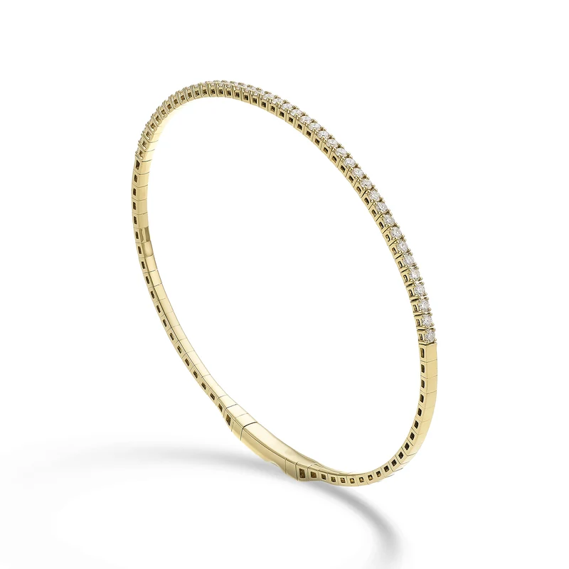 Golay br 18k tennis flex mezzo giro diam. ct.0,80 oro giallo cm.17 GBFLEX001DIO1